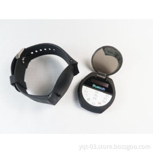Moveable strap digital watch bluetooth bracelet